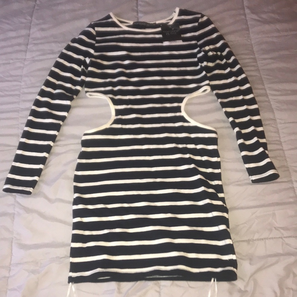 Top Shop cut out mini dress